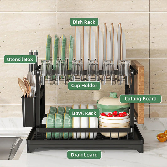 Rust Proof Dish Drying Rack (Imported)